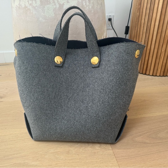 CELINE Wool Felt Orb Bag (Pre Owned) - Picture 4 of 6